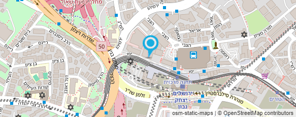 מפת הגעה אל הובלות ירושלים מפת הגעה אל הובלות ירושלים