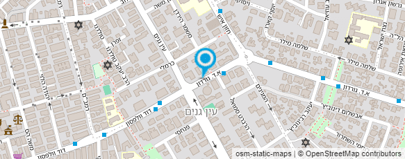 מפת הגעה אל חזי רז - טכנאי גז מפת הגעה אל חזי רז - טכנאי גז