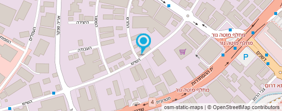 מפת הגעה אל סדנת ג.י.א. קלמן בע"מ