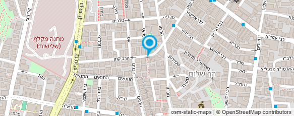 מפת הגעה אל בית מנוחה לזקנים "בני ברק" (ע"ר)