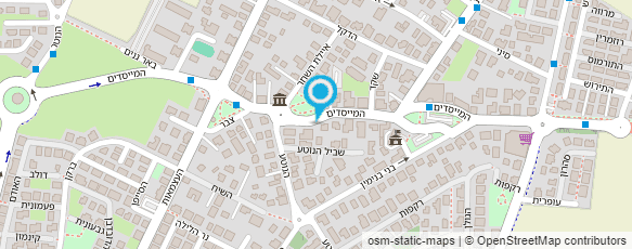 מפת הגעה אל ד"ר בן ישראל דוד