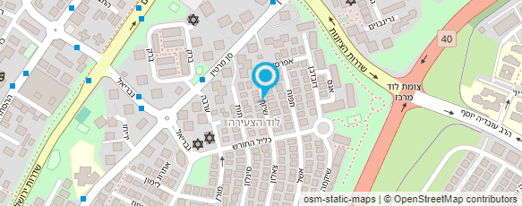 מפת הגעה אל סטודיו ג'קלין