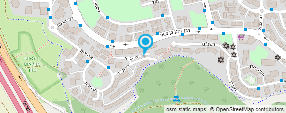 מפת הגעה אל גומברג - קלינאית תקשורת