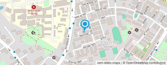 מפת הגעה אל ציון הובלות ושליחויות