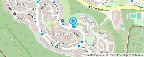 מפת הגעה אל גינות דניאל