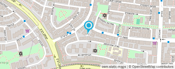 מפת הגעה אל המשפחתון של שני