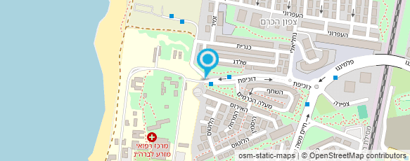 מפת הגעה אל מזרע מרכז לבריאות הנפש