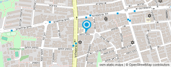 מפת הגעה אל מילר חיים