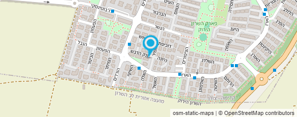 מפת הגעה אל לב השרון נכסים