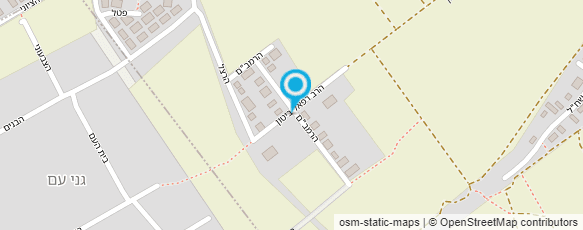 מפת הגעה אל אורלי שי - מרכז לסטיילינג