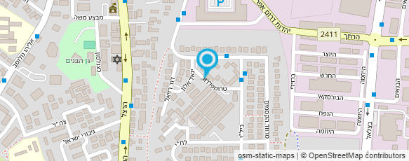 מפת הגעה אל שירותי קייטרינג - יעקב אלגזר