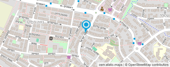 מפת הגעה אל ענת שיינמן - אוסטיאופתית מוסמכת