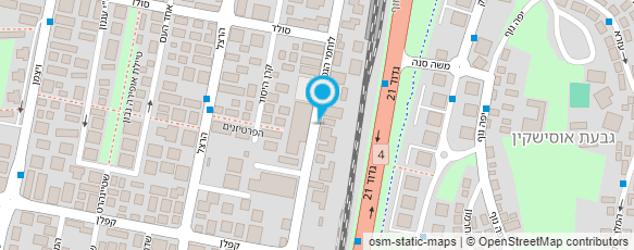 מפת הגעה אל פרומנט - ניהול פרוייקטים בע"מ