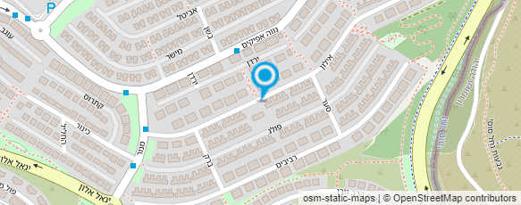 מפת הגעה אל בן רובי שרון