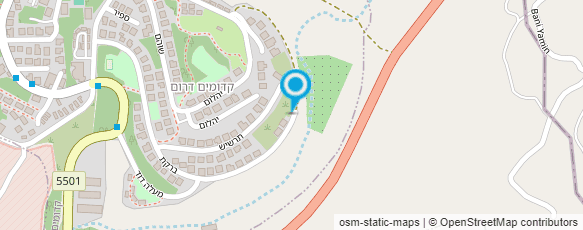 מפת הגעה אל בן יהודה שרה