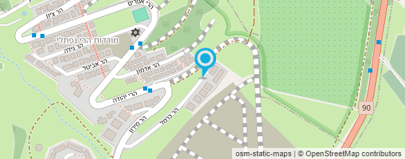 מפת הגעה אל מעגל המתופפים של רוז'ה