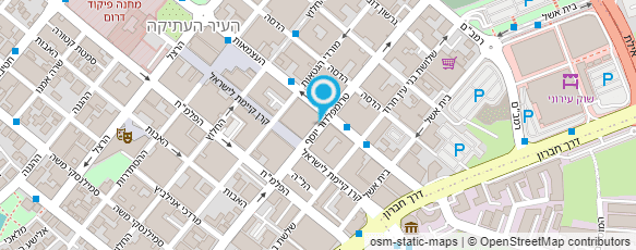 מפת הגעה אל טל מטבחים מפת הגעה אל טל מטבחים