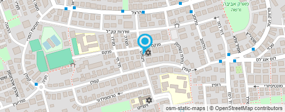 מפת הגעה אל מועדון גמלאים נשלסק