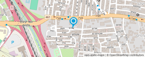 מפת הגעה אל נוער עבודה