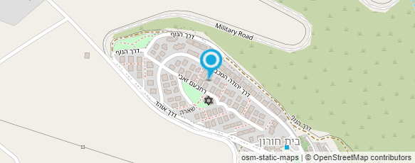 מפת הגעה אל אבן גינוסר - בני לוי