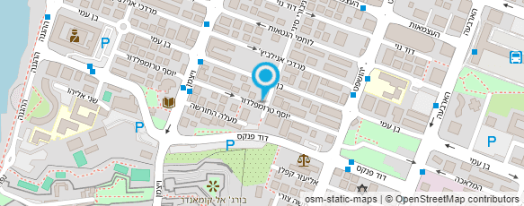 מפת הגעה אל ד"ר חורי אוסאמה