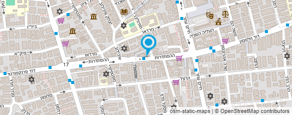 מפת הגעה אל עו"ד ויניצקי אהוד