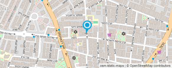 מפת הגעה אל אהובה טל