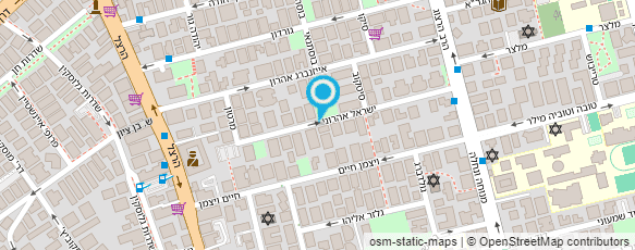 מפת הגעה אל עו"ד נחשוני אסף