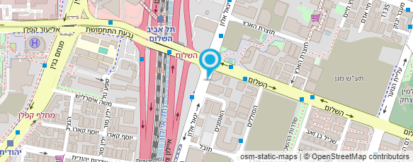 מפת הגעה אל אקספריס Experis