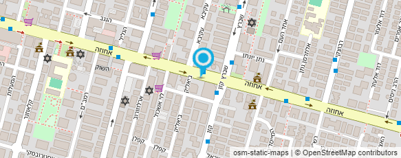 מפת הגעה אל קולבים - בגדי מעצבים