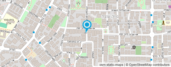 מפת הגעה אל י.פ שוקולד פונדו