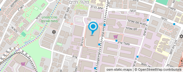 מפת הגעה אל ארומה - אספרסו בר מפת הגעה אל ארומה - אספרסו בר