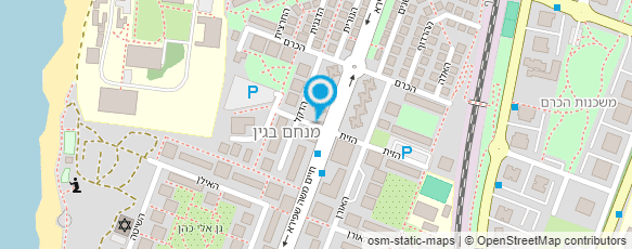 מפת הגעה אל הקונסרבטוריון העירוני