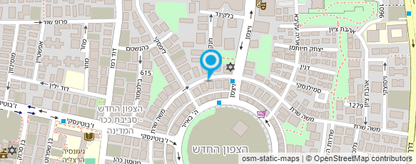 מפת הגעה אל יובל קרפובסקי בניית אתרים