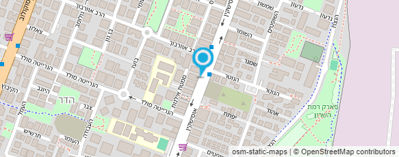 מפת הגעה אל מעבדת השרון