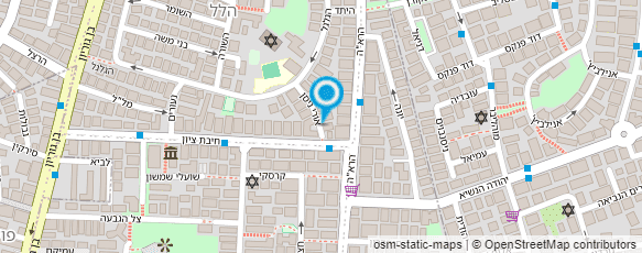 מפת הגעה אל אלון פרידמן בניית אתרים