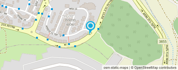 מפת הגעה אל מוניות רסידו