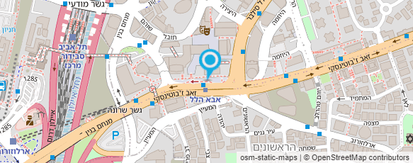 מפת הגעה אל גל וולף עו"ד - משרד פלילי