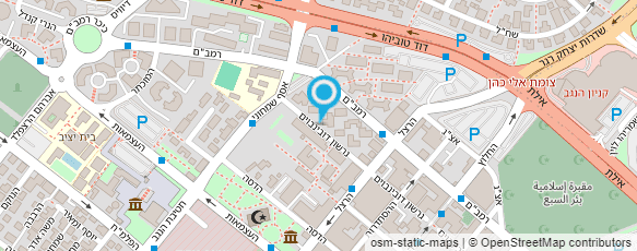 מפת הגעה אל "קצוץ"-מספרה לבעלי חיים