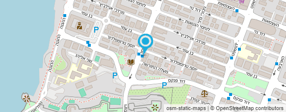 מפת הגעה אל ספרית קנדה - עכו