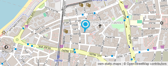 מפת הגעה אל עושים עיצוב