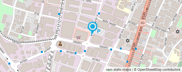 מפת הגעה אל לוטו טופ - מועדון החברים של ישראל בע"מ