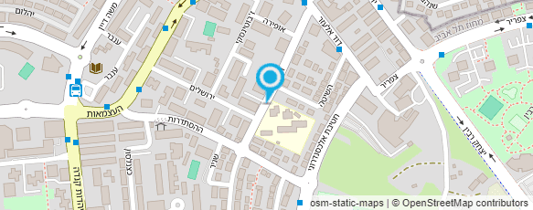 מפת הגעה אל תיכון "אור חנה"