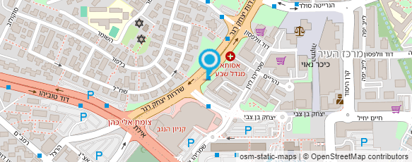 מפת הגעה אל ד"ר כהן אבי