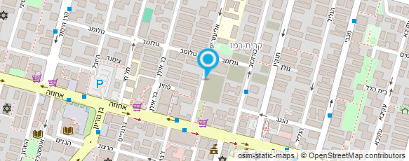 מפת הגעה אל גן אילן