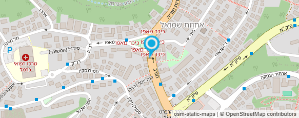 מפת הגעה אל כללית סמייל