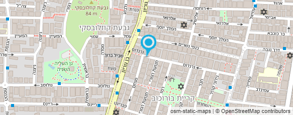 מפת הגעה אל ליברמן טלי