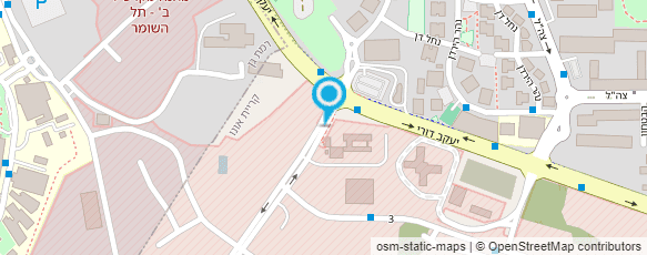 מפת הגעה אל היחידה להכוונת חיילים משוחררים