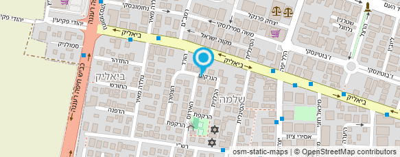 מפת הגעה אל יעל מאיירת לייף סטייל לעסקים