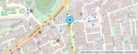 מפת הגעה אל עו"ד רונן פרץ